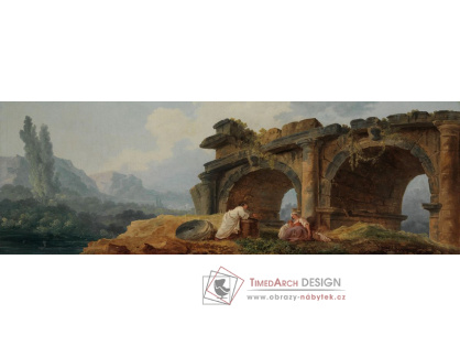 DDSO-2458 Hubert Robert - Postavy u ruin