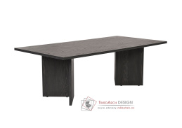 SABIN, konferenční stolek 119x60cm, černá lumiere