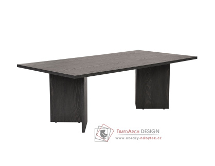 SABIN, konferenční stolek 119x60cm, černá lumiere