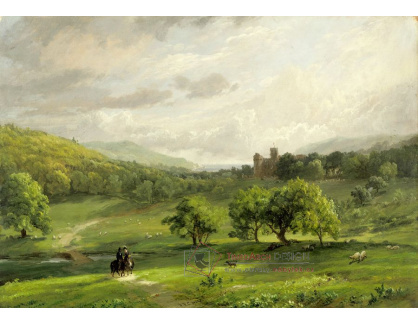 A-2290 Jasper Francis Cropsey - Hrad Lulworth