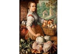 A-4873 Joachim Beuckelaer - Dívka se zeleninou