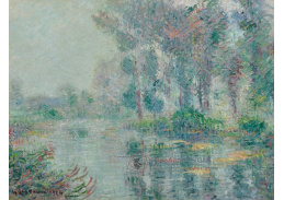 A-8669 Gustave Loiseau - Park v ranní mlze