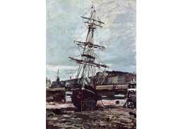 VCM 91 Claude Monet - Spouštění lodi ve Fécamp
