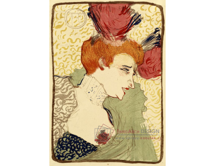 R7-80 Henri Toulose-Lautrec - Mademoiselle Marcelle Lender