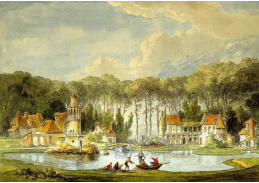 VF131 Claude-Louis Chatelet - Vesnice s rybníkem