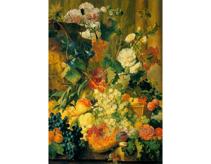 VH679 Jan van Huysum - Květinové zátiší s ovocem