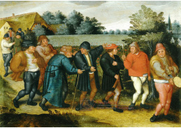 KO VI-250 Pieter Brueghel - Průvod se ženichem