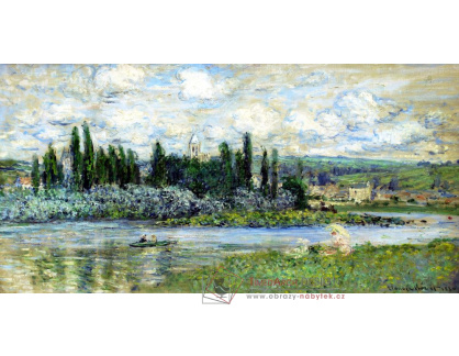 A-310 Claude Monet - Pohled na Vétheuil sur Seine