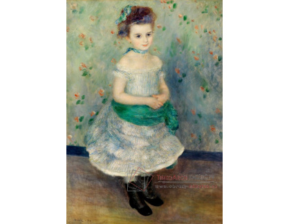 D-9973 Pierre-Auguste Renoir - Portrét Jeanne Durand-Ruel