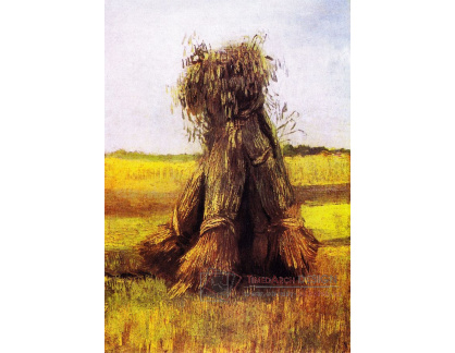 R2-290 Vincent van Gogh - Snopy pšenice na poli