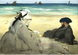VEM 04 Édouard Manet - Na pláži