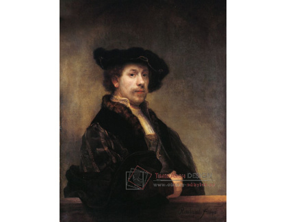 R4-153 Rembrandt - Autoportrét