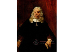 VR4-73 Rembrandt van Rijn - Portrét muže s šedivými vlasy