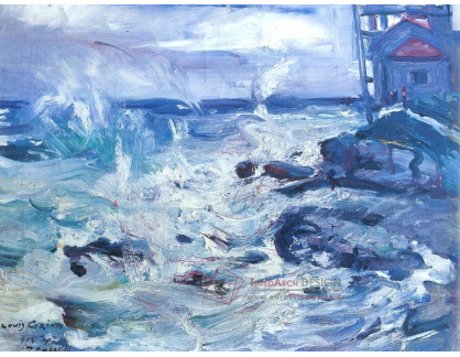 VLC 43 Lovis Corinth - Bouře na Cap Ampeglio