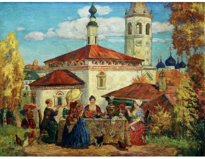 VR26 Boris Kustodiev - Ve Starém Suzdalu