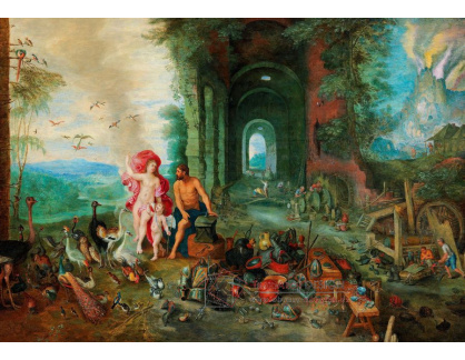 DDSO-734 Jan Brueghel - Alegorie letu a ohně