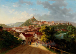 DDSO-1756 Ludwig Friedrich Schuller - Pohled na staré město Sighisoara