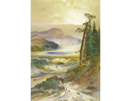 SO X 11 Thomas Moran - Pohoří v Colorado