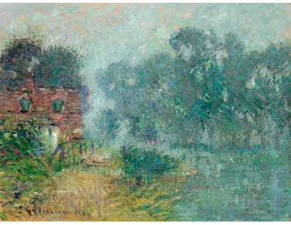 A-3491 Gustave Loiseau - Brouillard sur L Eure