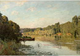 A-7259 Alfred Sisley - Krajina v Bougival