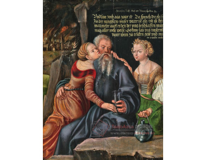 A-8540 Antonius Heusler - Lot a jeho dcery