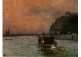 Jakub Schikaneder - Pod vyšehradskou skálou