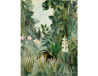 D-8259 Henri Rousseau - Rovníková džungle