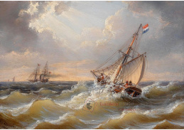 DDSO-1479 Albert de Marees - Bouře na moři