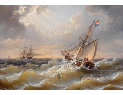 DDSO-1479 Albert de Marees - Bouře na moři