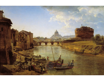 VSO 420 Charles-Francois Daubigny - Nový Řím, zámek Sant Angelo