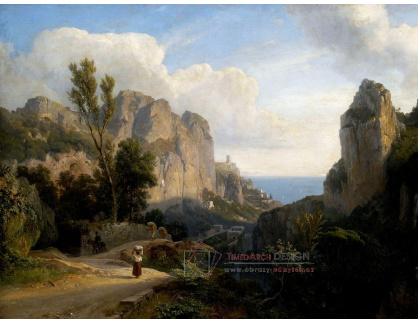 VSO 1049 Carl Hummel - Mlýnské údolí poblíže Amalfi