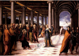 SO V-114 Jacopo Tintoretto - Kristus a ženy přistižené při cizoložství