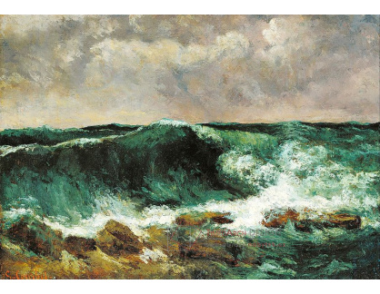 SO XIV-312 Gustave Courbet - Vlna