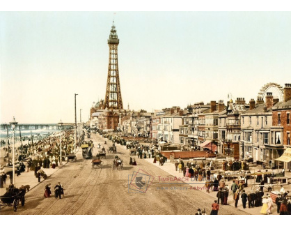 Fotochrom VF 128 Blackpool, Anglie