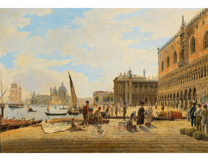 DDSO-3636 Jacob Alt - Riva degli Schiavoni v Benátkách