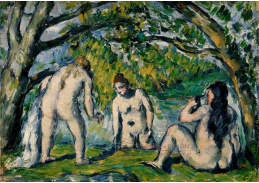 D-7529 Paul Cézanne - Tři koupající se ženy