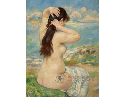 VR14-116 Pierre-Auguste Renoir - Česání vlasů po koupání