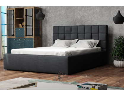 VLADAN, čalouněná postel 140x200cm, výběr čalounění