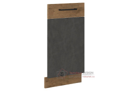 VEGA, dvířka na vestavnou myčku ZM 71,3x44,6cm, dub lancelot / šedá