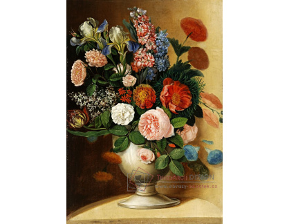 D-8644 Ignác Klimkovič - Váza se zahradními květinami