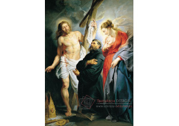 VRU213 Peter Paul Rubens - Svatý Augustín mezi Kristem a Pannou Marii