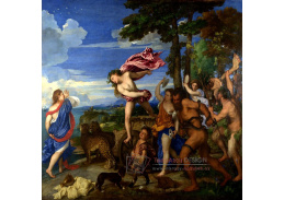 Tizian - Bacchus a Ariadne