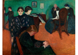 VEM13-17 Edvard Munch - Smrt v Sickroom