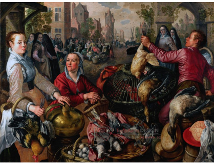 VH331 Joachim Beuckelaer - Z cyklu čtyři živly, vzduch