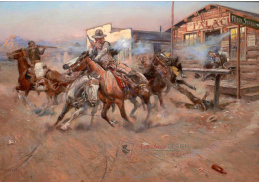 VSO 1145 Charles Marion Russell - Kouř z pistolí