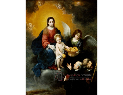 XV-245 Bartolomé Esteban Murillo - Kristus rozdávající chléb poutníkům