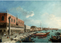 KO VI-493 William James - Grand Canal od Palazzo Balbi k mostu Rialto v Benátkách