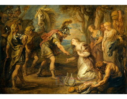KO VI-212 Peter Paul Rubens - Setkání Davida a Abigail