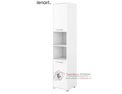 CONCEPT PRO CP-08, policová skříň 2-dveřová, bílá