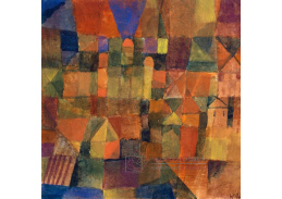 A-6736 Paul Klee - Město se třemi kopulemi